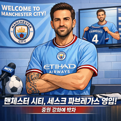 맨체스터 시티, 세스크 파브레가스선수 영입 공식 발